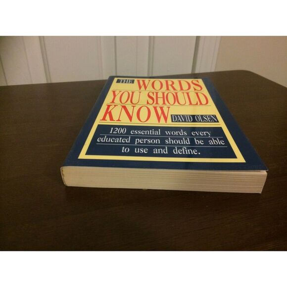 The Words You Should Know paperback book - Picture 3 of 6